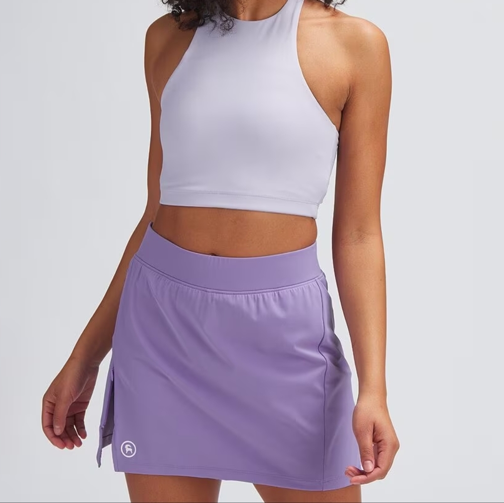 Backcountry lilac split skort